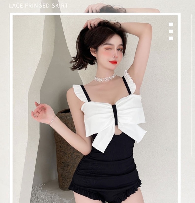 Swimsuit For Women Bikini Swimwear Sexy Backless One Piece Conservative