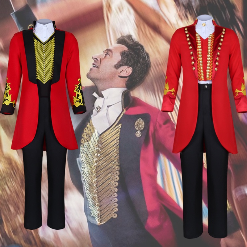 Movie The Greatest Showman P T Barnum Cosplay Costume Outfit Adult Men