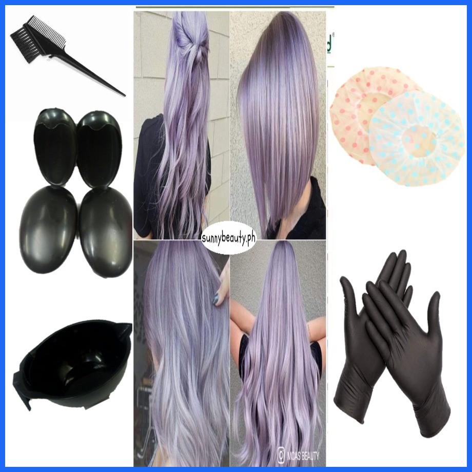 Bremod Hair Color Very Violet Blonde With Salon Accessories