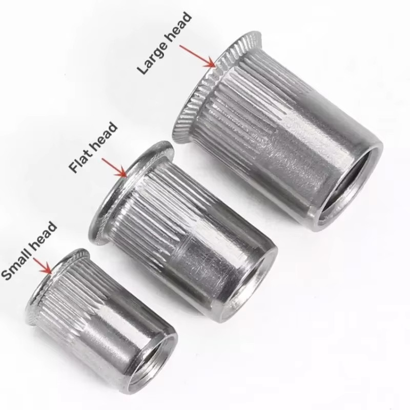 Hkh Rivet Nut M M M M M M M Stainless Steel Flat Head