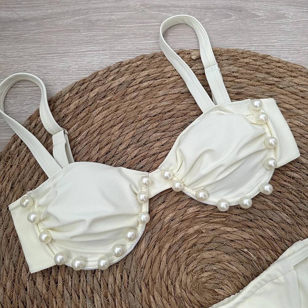 Push Micro Up Bikini 2024 Women Swimsuit Sexy Swimwear Thong Bikinis