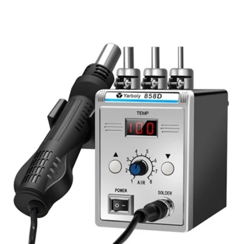 D Hot Air Rework Station Digtal LCD Display Hot Air Soldering