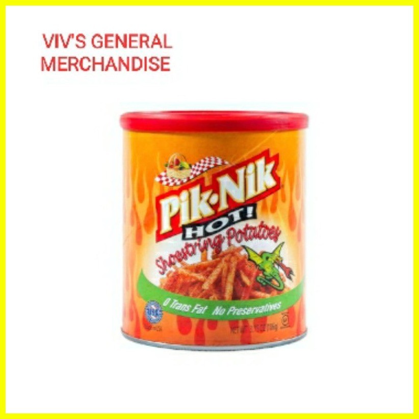 Pik Nik Hot Shoestring Potatoes Oz Shopee Philippines