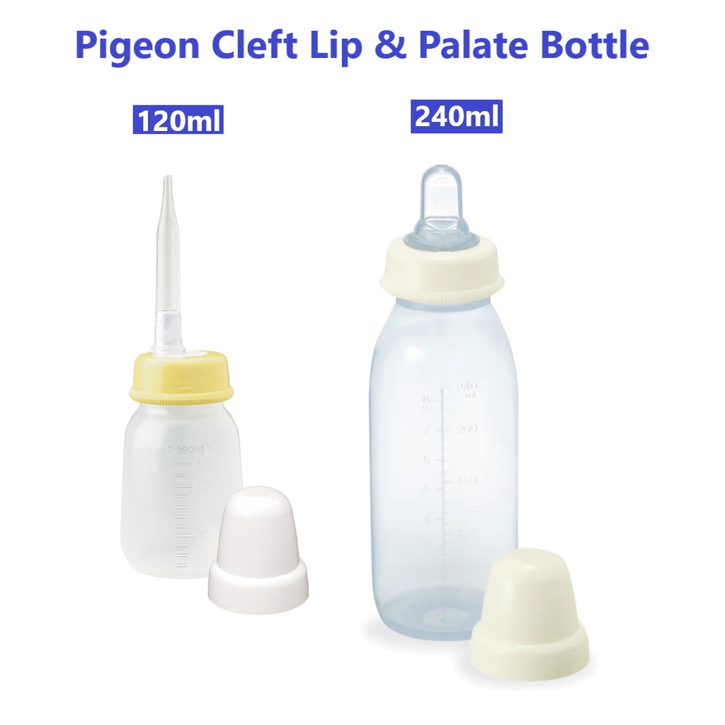 Pigeon Feeder With Long Silicone Nipple Nursing Bottle For Cleft Lip