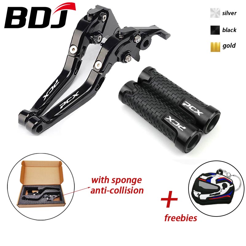 BDJ Brake Clutch Lever Handle Grip For Honda Pcx 160 Pcx160 Abs Cbs