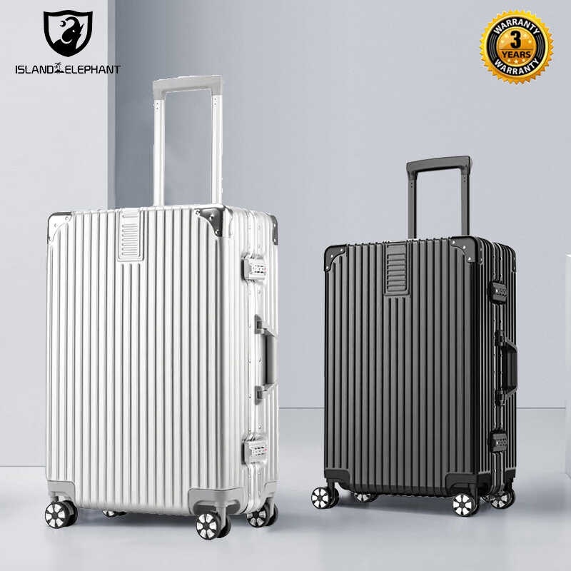 ISLAND ELEPHANT Aluminum Frame Suitcase Luggage 20 24 Inch Dual Three