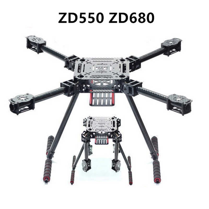 HSKRC ZD550 ZD680 Umbrella Shaped Folding Aerial Carbon Fiber Drone