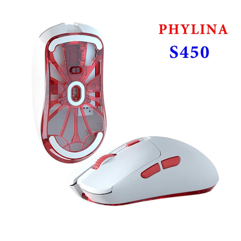 PHYLINA S450 Wireless Gaming Mouse Ultra Lightweight 56G Programmable