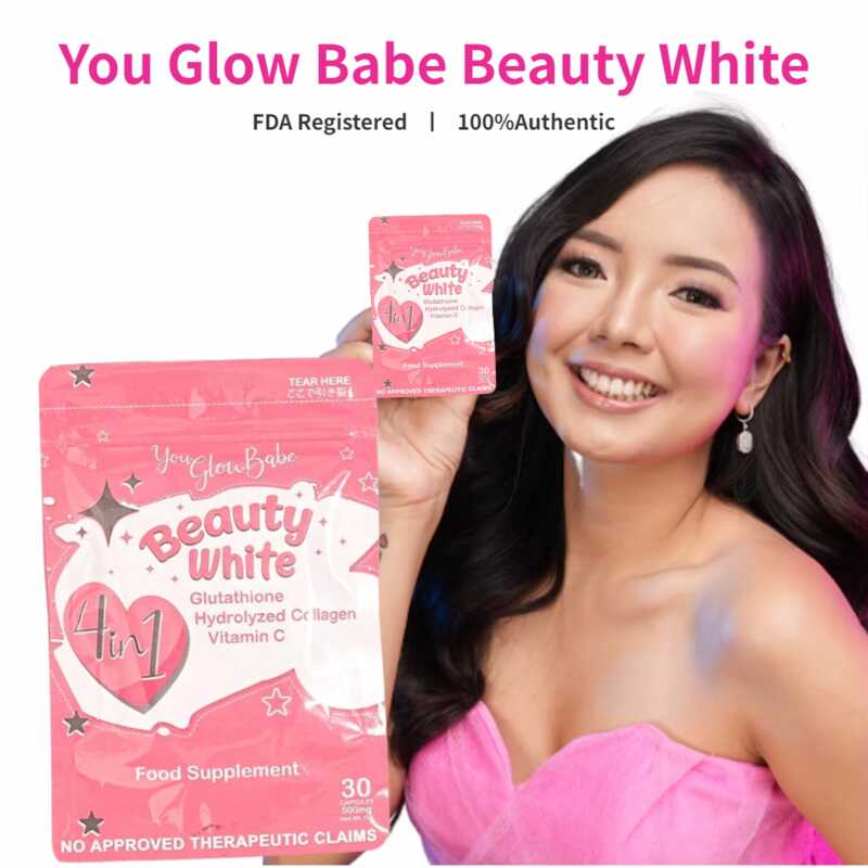 You Glow Babe Beauty White In Capsule Glutathione Collagen Garcinia