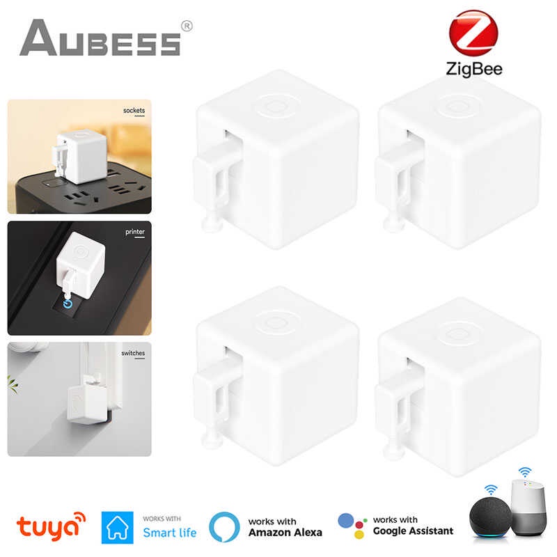 Tuya Zigbee Fingerbot Plus Smart Fingerbot Switch Button Pusher Smart