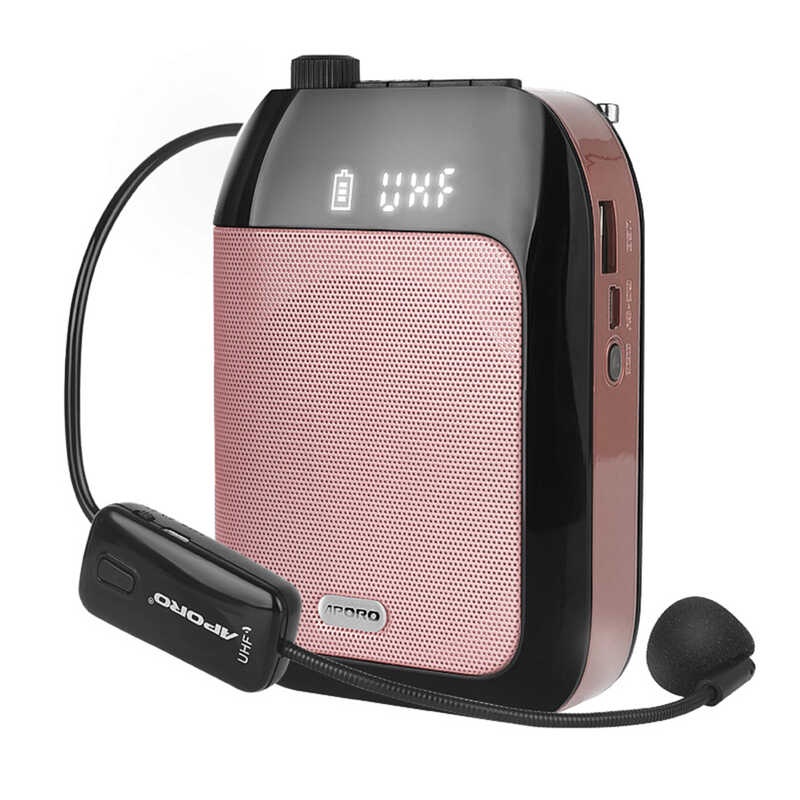 W Rechargeable Portable Wireless Voice Amplifier Para Sa Teachers