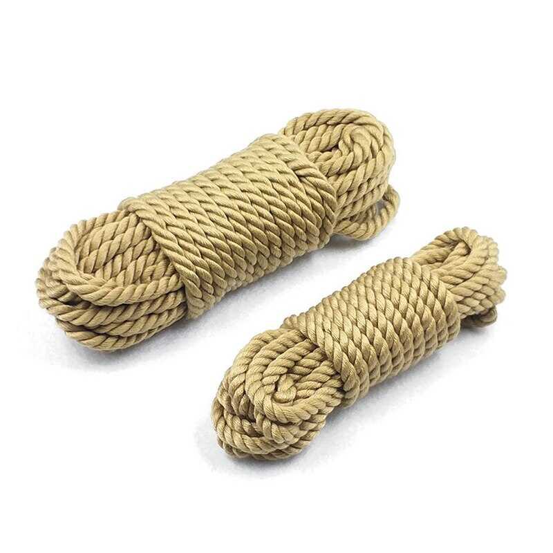 Privacy ShipBDSM Sex Toys Cotton Rope Bondage Handcuff Foot Ankle