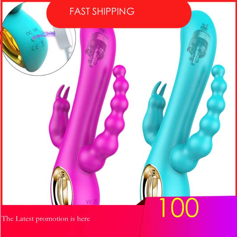 Sexual Wellness07953 In 1 Dildo Rabbit Vibrator Waterproof USB Magnetic