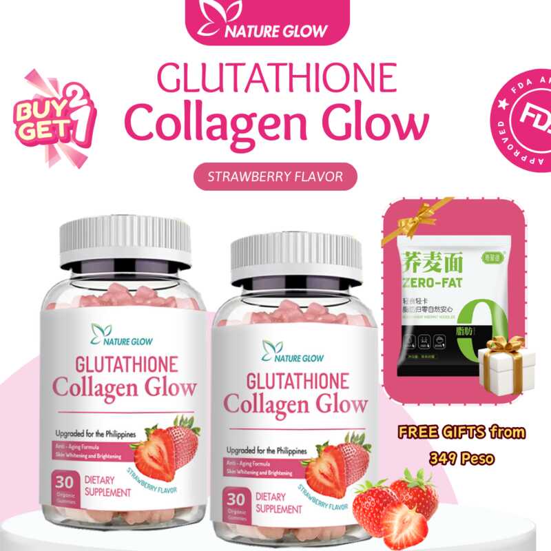 On Hand Nature Glow Glutathione Collagen Gummies Gummies Anti Aging