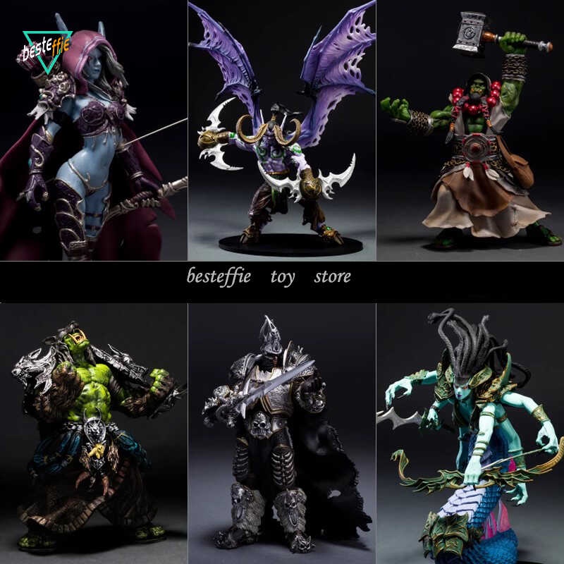 World Of Warcraft Anime Action Figures Pvc Statue The Lich King Arthas