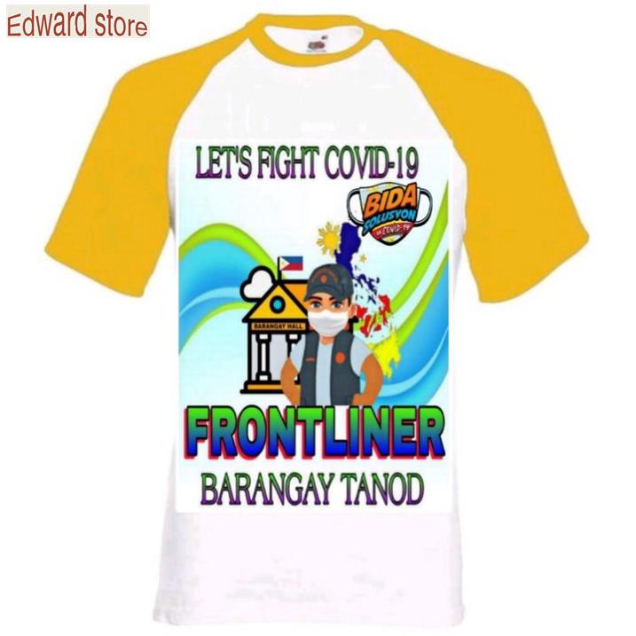 Edward Store Barangay Tanod Raglan Shirts Sublimation Print