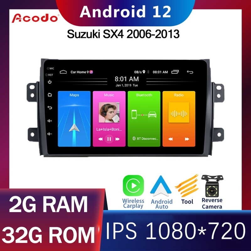 Acodo Din Android Headunit For Suzuki Sx Car Stereo G