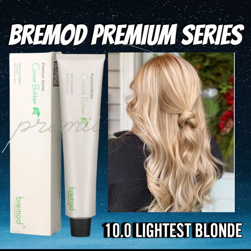 Bremod Premium Series Cocoa Butter Hair Color Ml Lightest