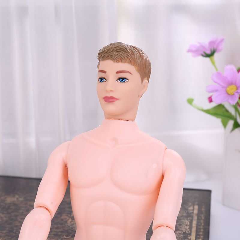 30cm 12 Moveable Jointed Nude Doll Body For Ken Boy Male Man Boyfriend