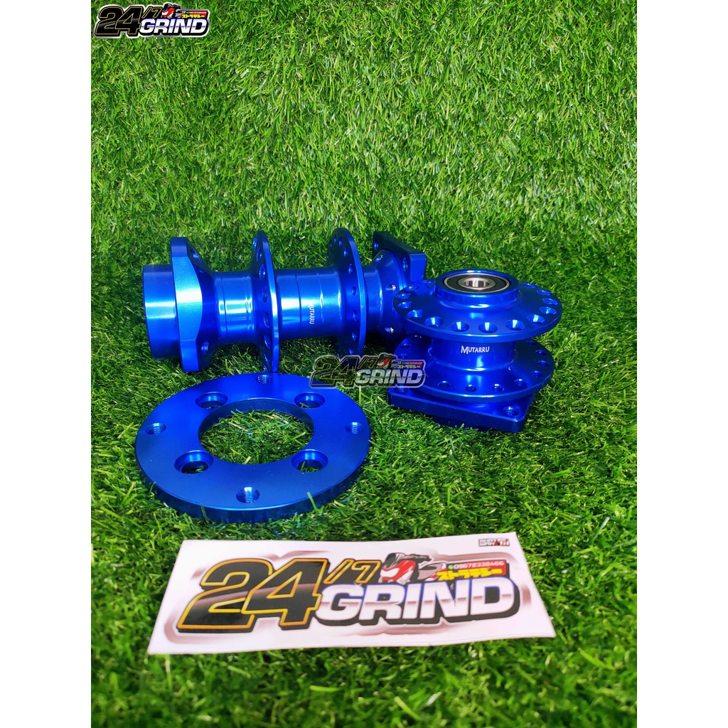 RAIDER 150 WAVE 125 XRM 125 MUTARRU CNC LIGHTEN HUB BLUE