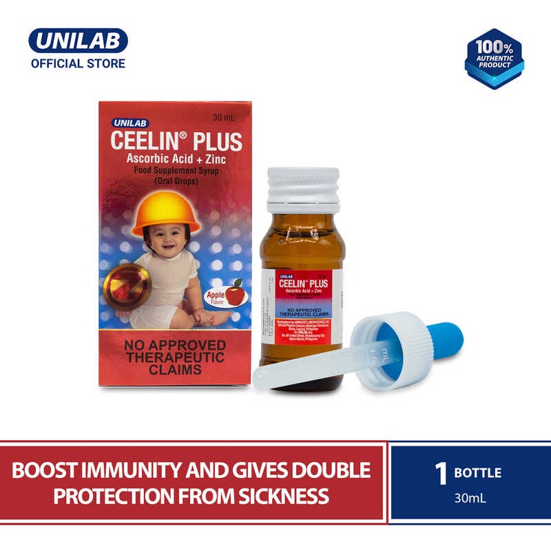 Ceelin Plus Ml Drops Boost Immunity Gives Double Protection From