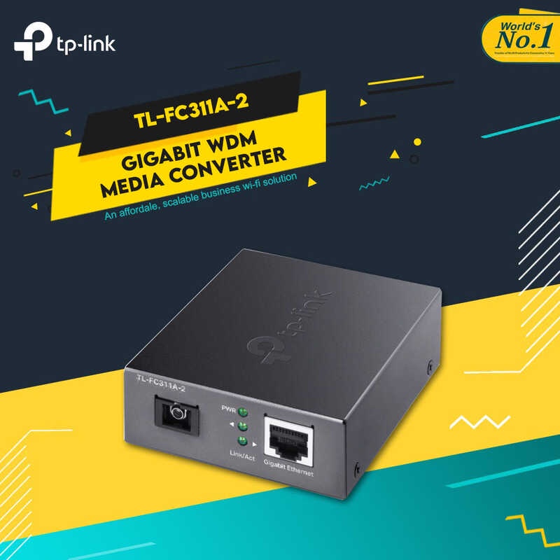 Tp Link Tl Fc A Tl Fc B Gigabit Wdm Media Converter