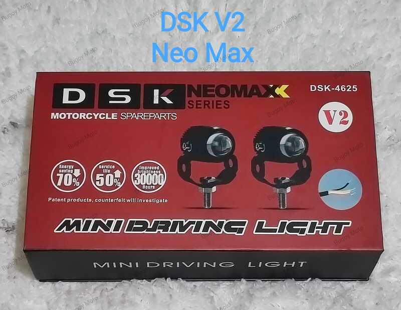 Mini Driving Light DSK Neomax V2 DSK D2 Dual Color 4 Wires With