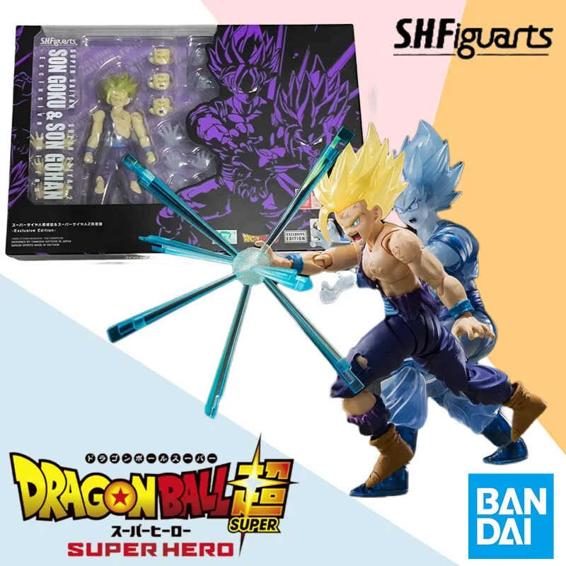 In Stock Bandai Shf Dragon Ball Z Goku Super Saiyan Son Gohan