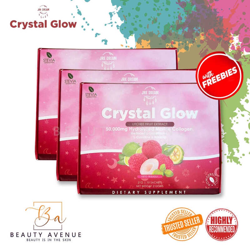 Crystal Glow Lychee Jrk Dream Marine Collagen Drink Pcs Shopee