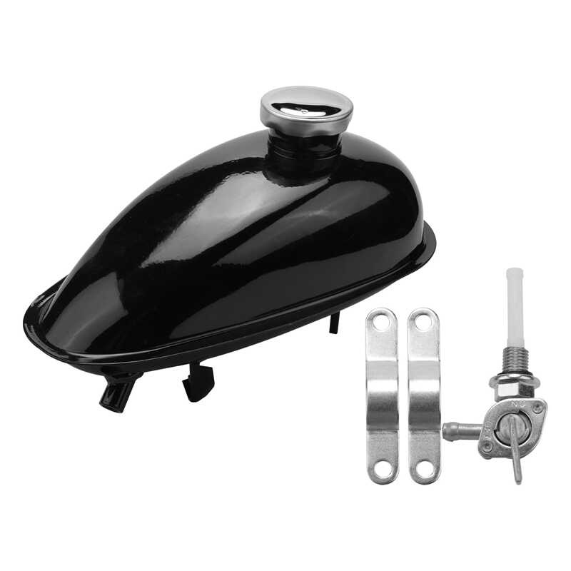 2L Motorized Bike Motorcycle Fuel Tank Fit For 49Cc 50Cc 60Cc 66Cc 80Cc