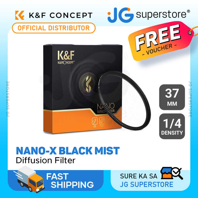 K F Concept Black Mist 1 4 Density Nano X Lens Filter W Cinebloom