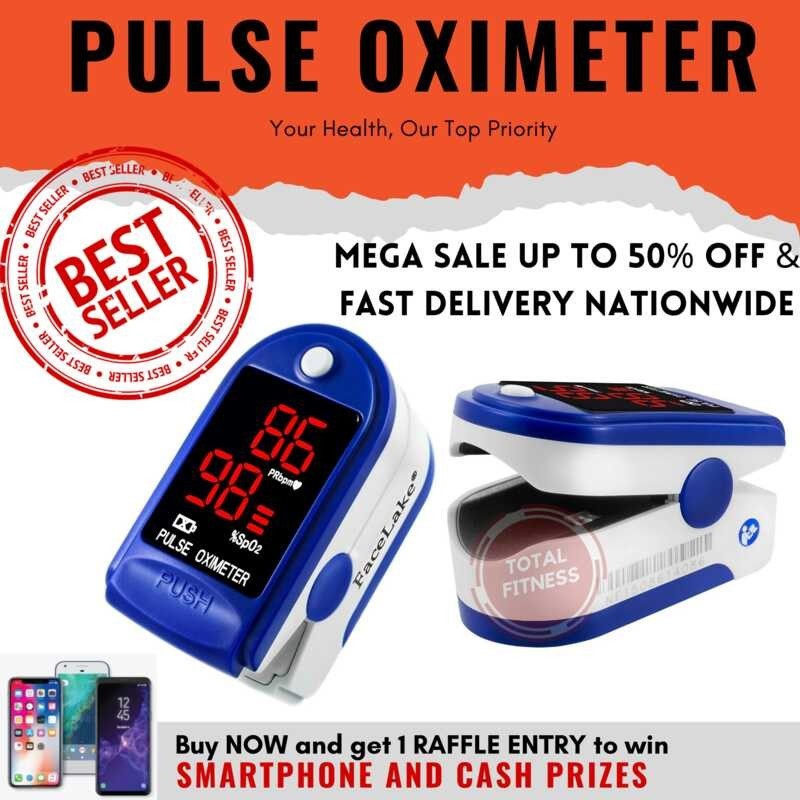 Blood Oxygen Finger Pulse Oximeter Digital Fingertip Finger Pulse