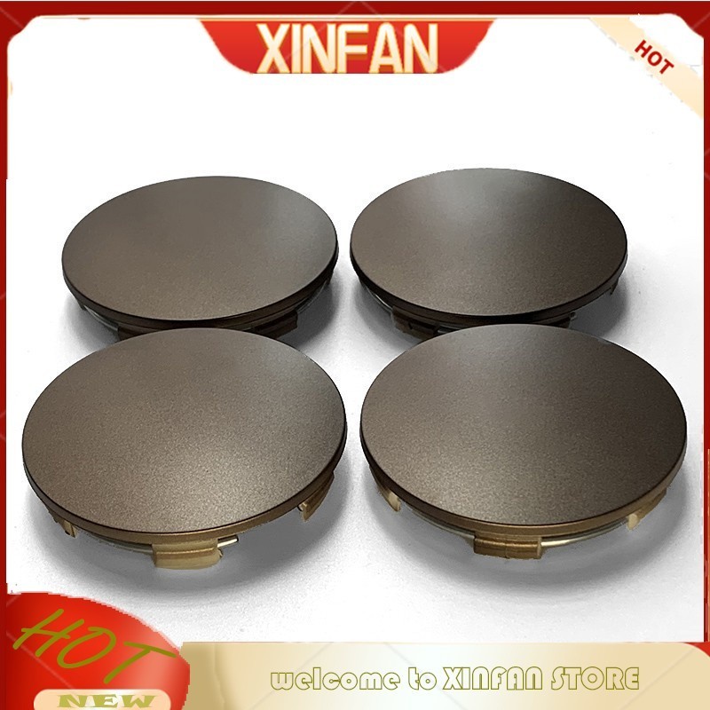 XINFAN 4PCS Bronze 65mm Wheel Cap Rays Volk Racing TE37 CE28 RE30