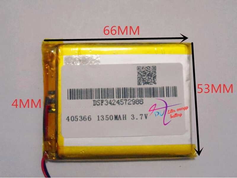 Baterya Ng Tablet 405366 3 7V 1350mah Lithium Polymer Battery Na May