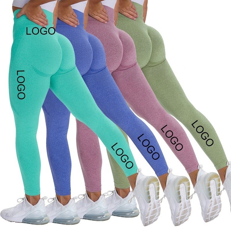 OEM Deport Leggins Para Mujer Custom High Waist Yoga Pants Gym Women