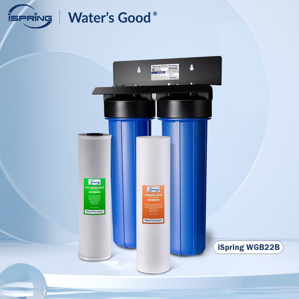 Ispring Wgb B Stage Whole House Water Filtration System Fine