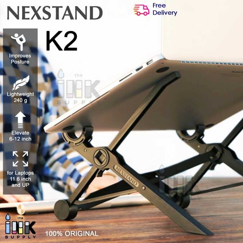 Nexstand K Laptop Stand Promotes Proper Posture Compact Height