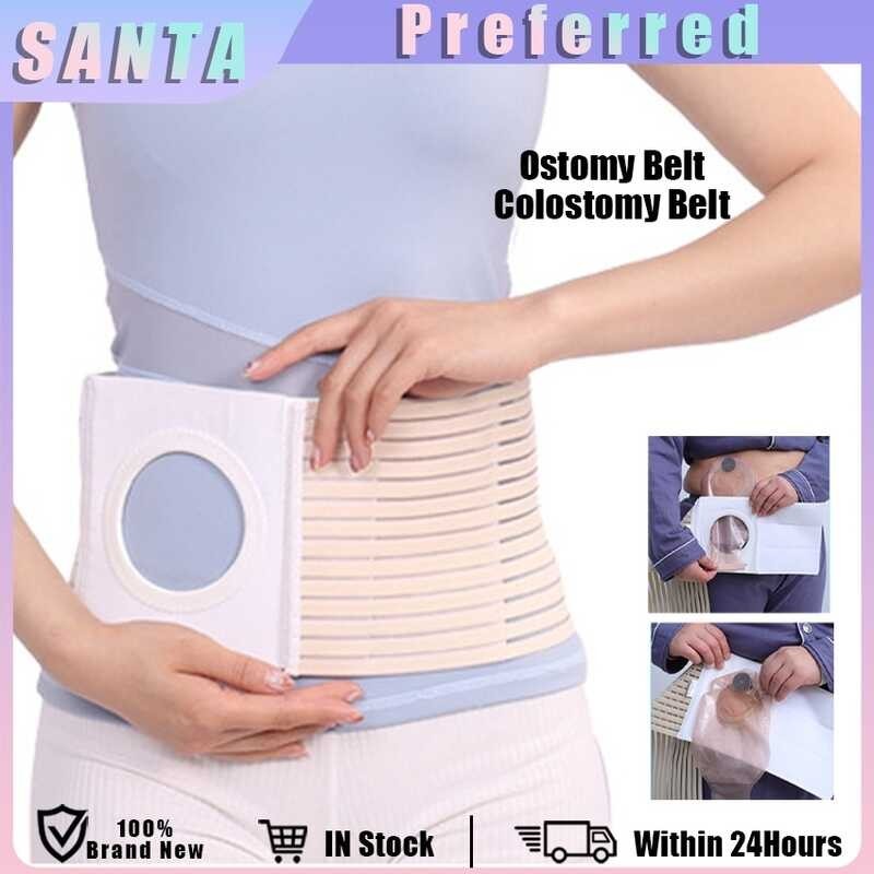 Sizes Ostomy Abdomen Belt Stoma Elastic Medical Ostomy Hole