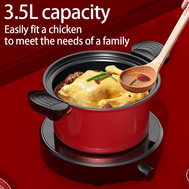 DHD Rice Cooker Small 1 8L Multi Electric Hot Pot Cooker Non Stick Liner Mini Rice Cooker