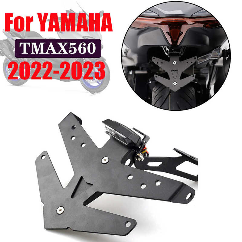 Para Sa Yamaha Tmax T Max License Plate Holder Rear