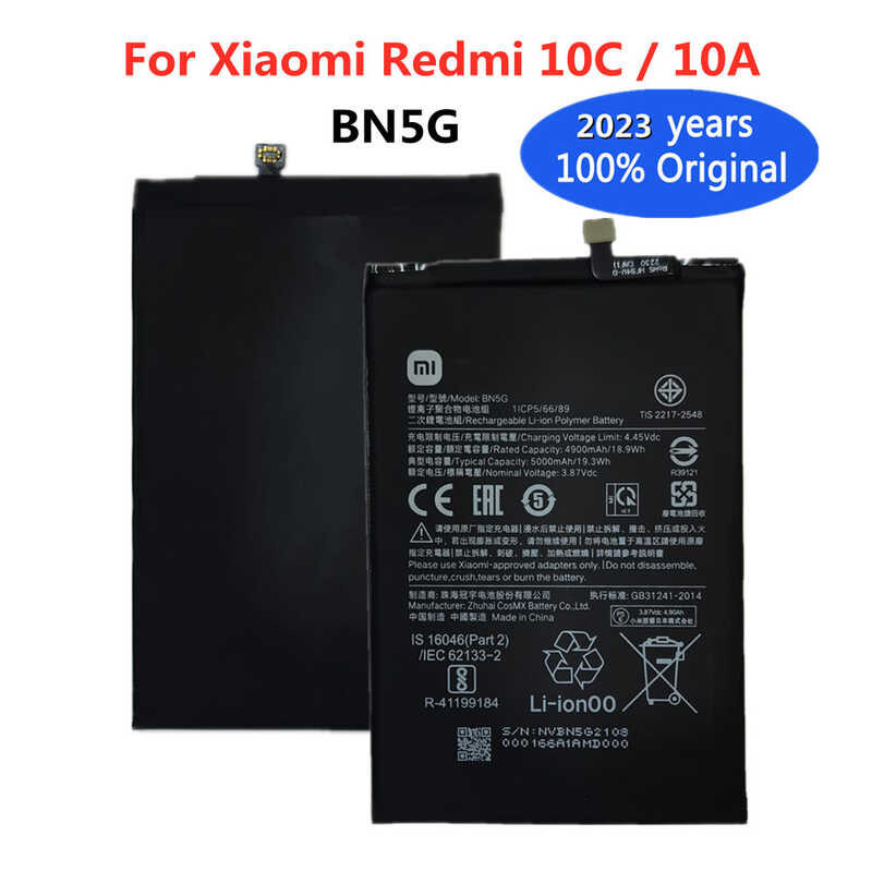 Original Xiaomi Bn G Mah Battery For Xiaomi Redmi C Redmi