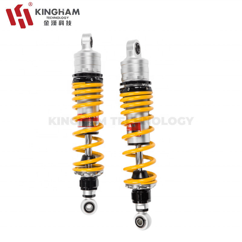 Kingham Motorcycle Rear Adjustable Shock Absorber Cnc Para Sa Yamaha