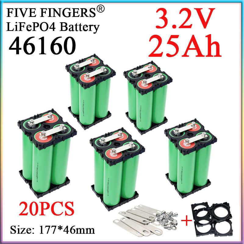 20PCS Bagong 3 2V 25Ah 46160 Lifepo4 Battery Pack 10C Rechargeable DIY