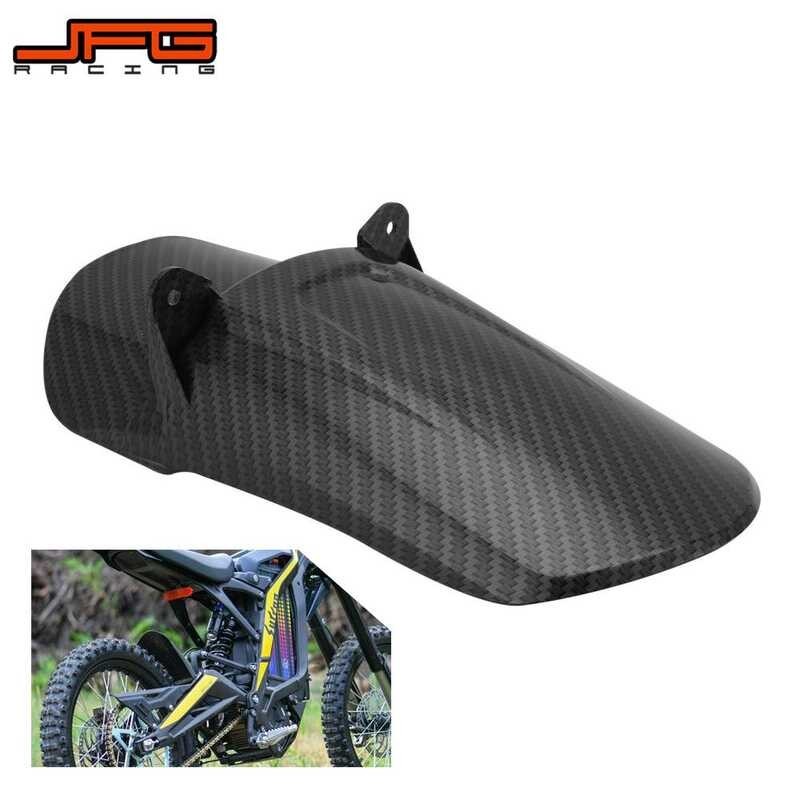 Motorcycle Imitation Carbon Fiber Rear Wheel Mudguards Fender Para Sa