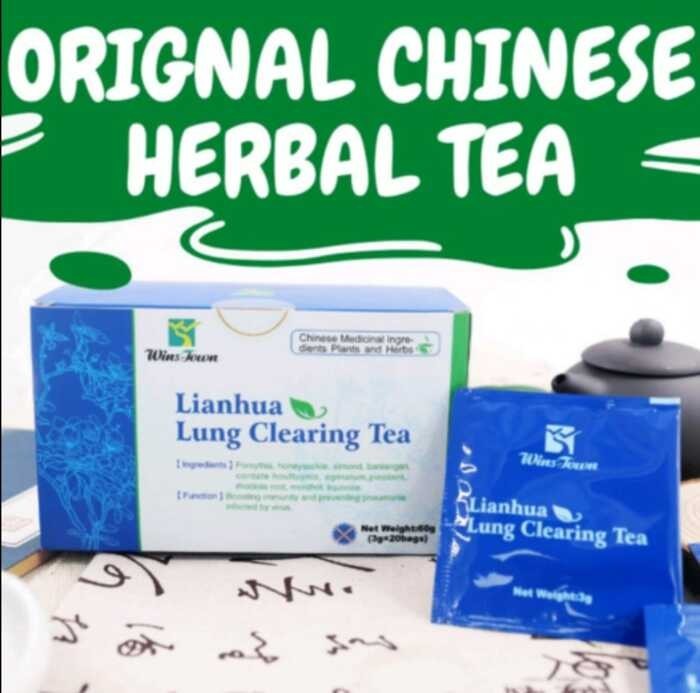 Lianhua Clearing Tea Deep Cleaning Of Lung Toxin 1Box 20sachets