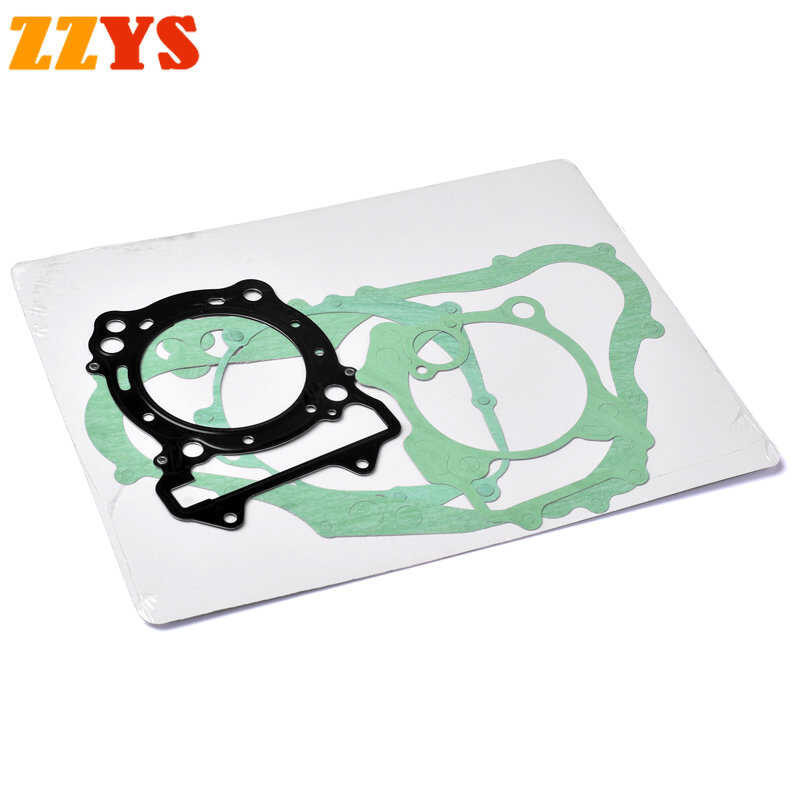 400cc Motorcycle Complete Full Cylinder Head Overhaul Gasket Mat Pad