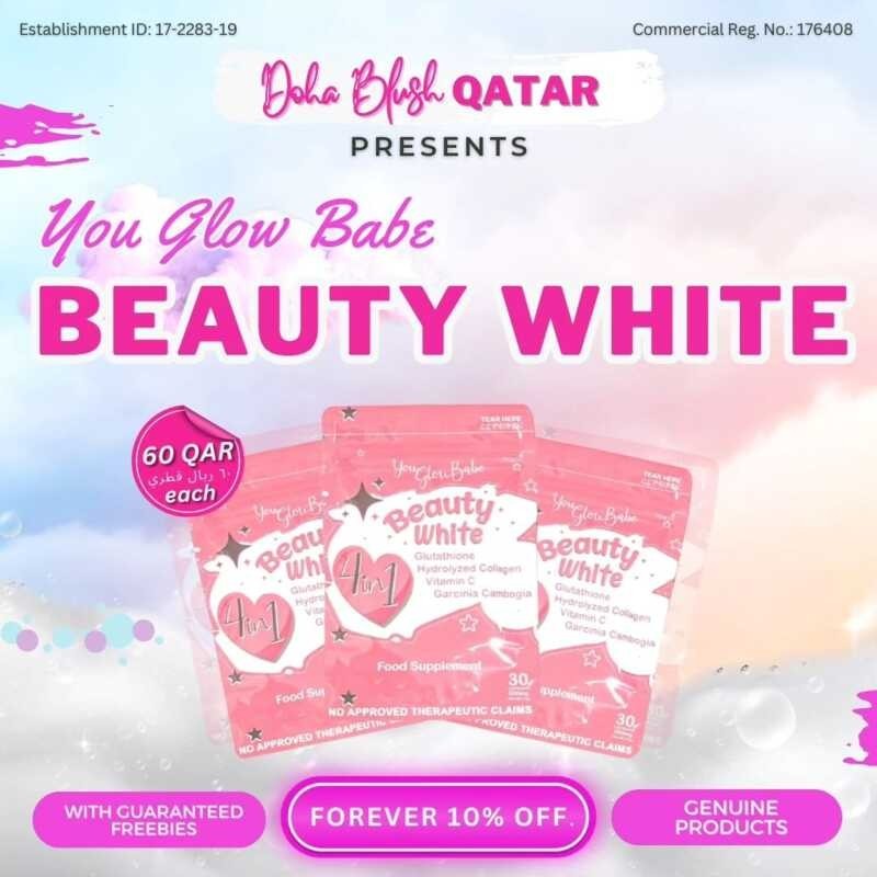 You Glow Babe Beauty White Glutathione Collagen Slimming Capsule By Sam