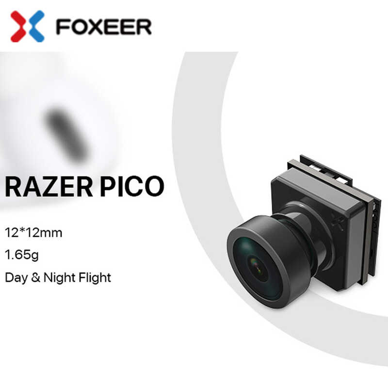 Foxeer Razer Pico FPV Camera 1200TVL 12 12mm 1 3 Large Sensor 18mm M7