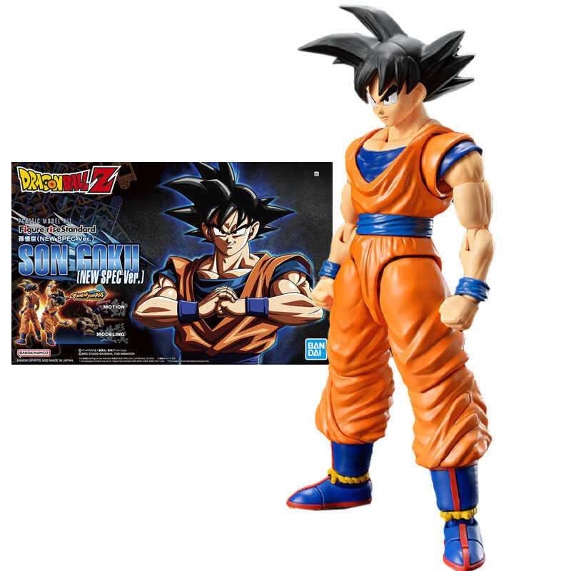 Bandai Genuine Dragon Ball Kit Figure Rise Standard Son Goku New Spec