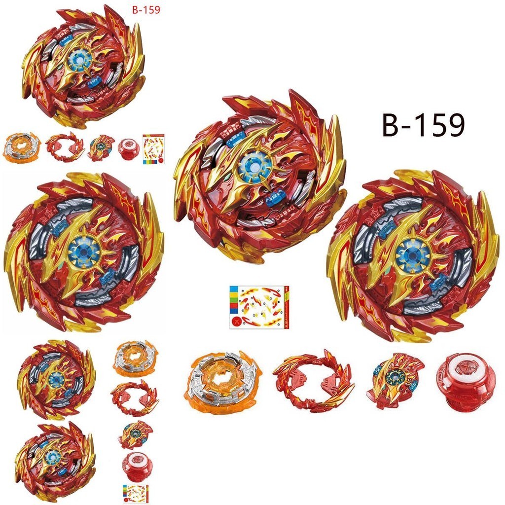 GT Burst Beyblade B159 Booster Super Hyperion Xc No Launcher Gyro Toys